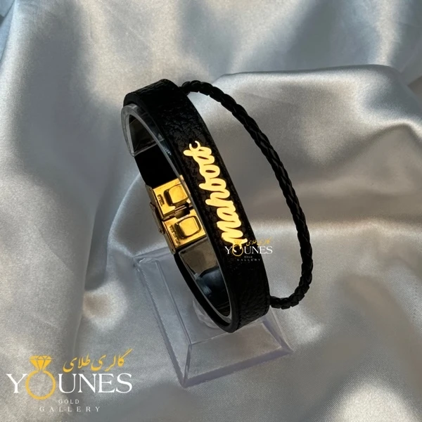 دستبند طلا اسم مهبد Mahbod